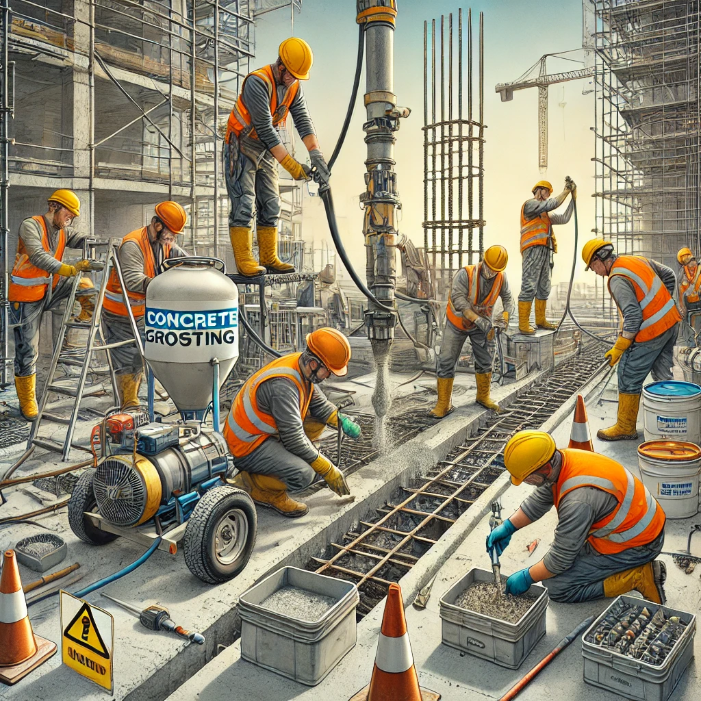 Injeksi Grouting Beton Blora